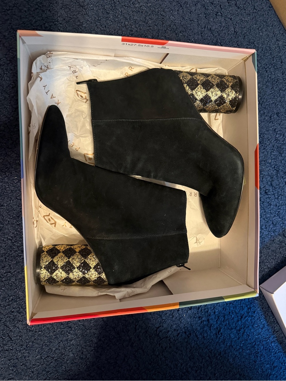 Katy Perry Suede Ankle Boots